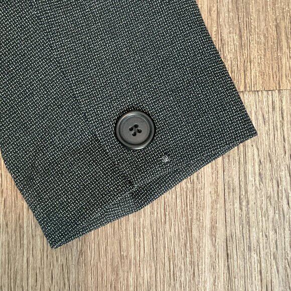 Lord & Taylor Wool Blend Blazer Jacket Petite Size 12P‎ Gray - Picture 5 of 8